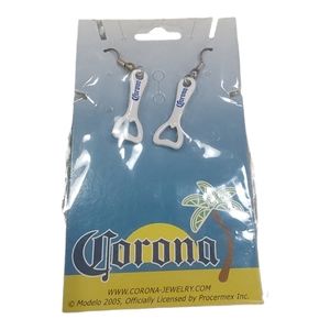 1Corona Earrings Bottle Opener New